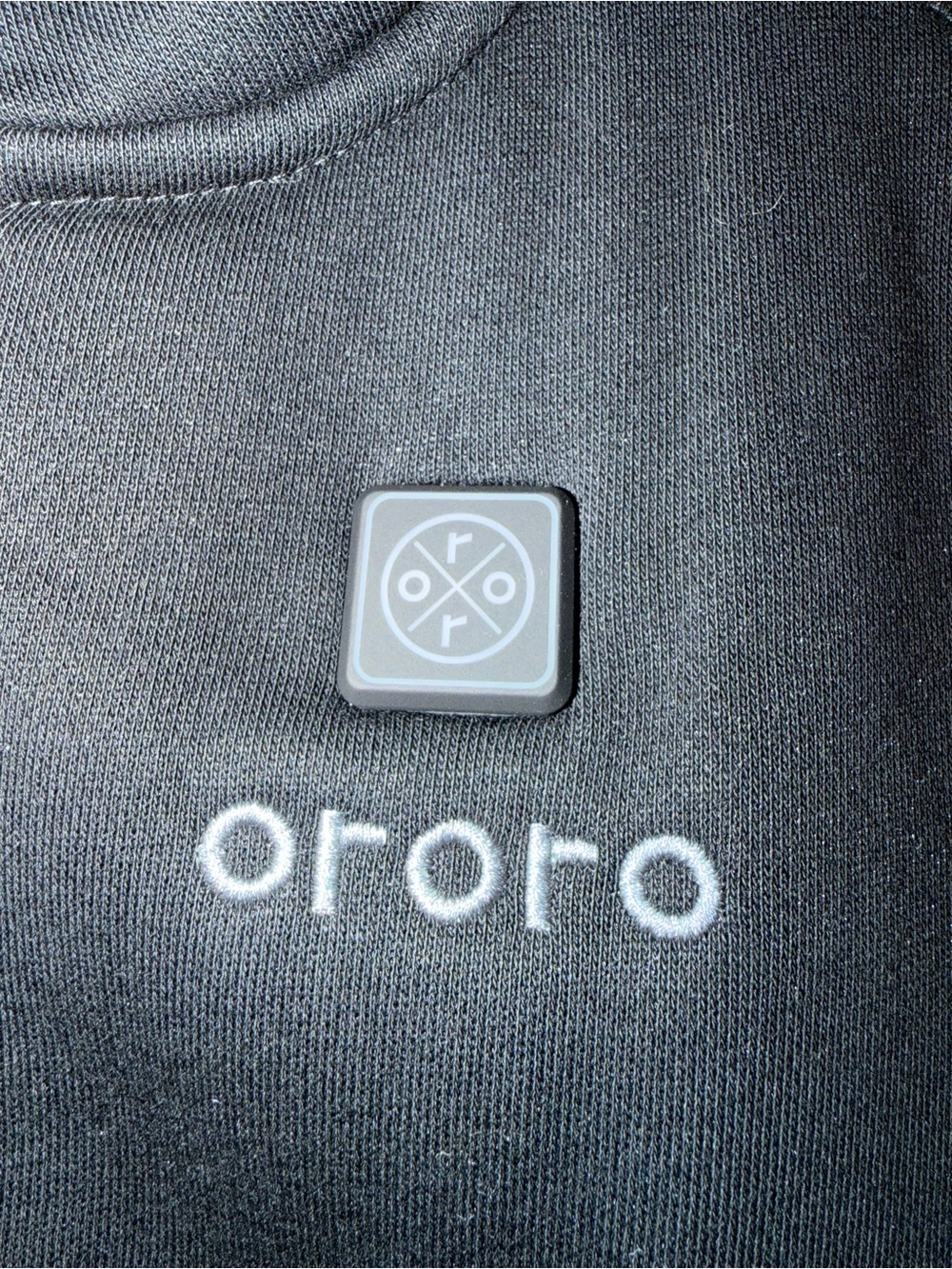 Ororo Women's 3 zone fleece heated jacket - Picture 5 of 10